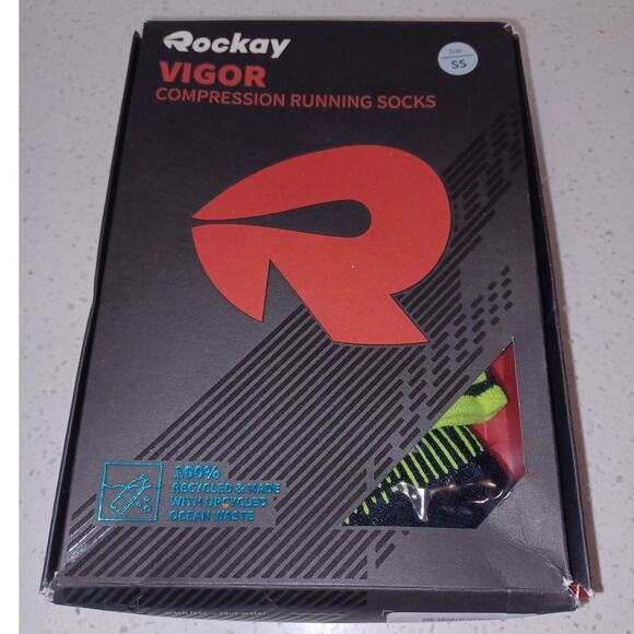 New Rockay Vigor Compression Running Socks Size SS - Picture 1 of 4
